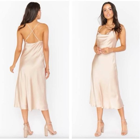 NWOT Show Me Your Mumu Verona Midi Cowl Dress - Picture 6 of 12